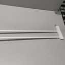 BABELIO Metal Baby/Dog Gate Extender, 5.5inch (14cm) White Pet Gate Extension, Extra Wide Pet Gate Accessories for Stairs & Doorways, NO Need Tools NO Drilling, 36" Tall
