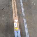 Vinyl PVC Real Estate Sign Post 6ft. Tall (4"x 4"x 72") Realtor Yard Sign Post for Open House and Home for Sale, 36" Arm Holds Up to 24" Sign, White with Flat Cap(No Sign)