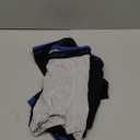 INNERSY Boys Underwear Stretchy Cotton Soft Boxer Briefs for 6-18 Teen Boys Pack of 5 (Large, 3 Black +2 Grey)