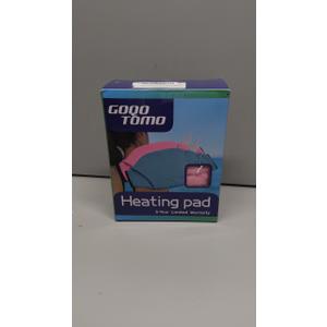 GOQOTOMO Wrapping Heating Pad Pocket Design for Lumbar & Abdominal Relief, Electric Heated Back Wrap with Strap with Auto-Off, 3 Heat Settings for Shoulders, Joints, Back, Waist, Leg-Pink (47 Inch (Pack of 1))
