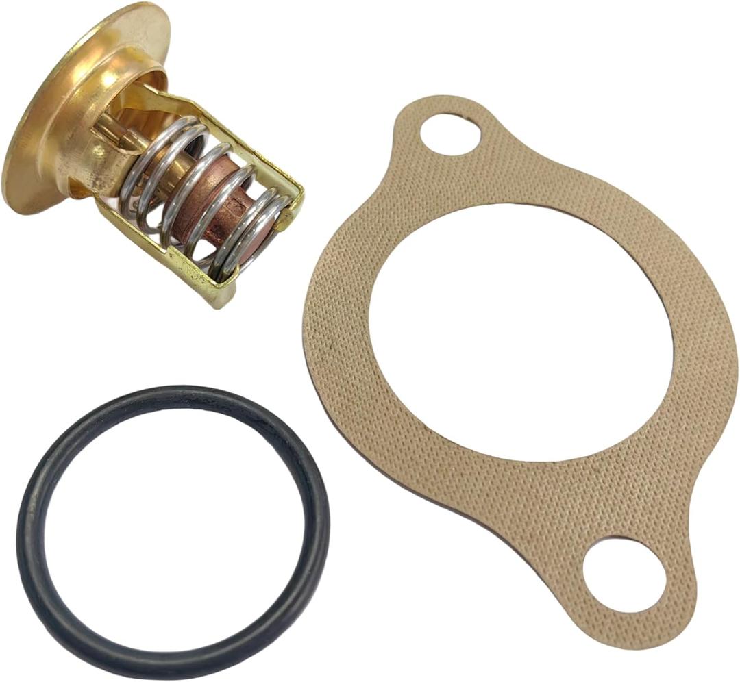 383307 Thermostat Kit with Gasket Replace OMC Cobra Volvo Penta 4.3-5.8 L V6 V8 GM Ford 160 Stern Drive 307239 Sierra 18-3677 Outdrives Marine Engine