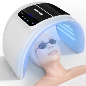 Red-Light-Therapy-for-FaceLed Face Mask Light Therapy Red & Blue Rejuvenation Tool SPA Equipment Led Neck Body Hand Mask for Skincare at Home