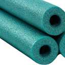 Chochkees Pool Noodles 52" x 2.5" Inch Swimming Hollow Core Foam Tube, Floating Thick Noodles for Floating, Pool Accessories, 12-Pack