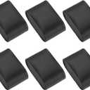 Uxcell 6Pcs Bracelet Watch Pillow PU Leather Jewelry Display Pillows for Watch Box Bangle Cushions Display Storage (2.83" x 1.73" x 1.26", Black)
