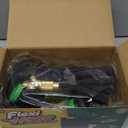 Flexi Hose Expandable Garden Hose with 8 Function Nozzle, 25FT - Lightweight Retractable Garden Hose, Water Hose - No-Kink Flexibility, 3/4 Inch Solid Brass Fittings and Double Latex Core (Black)