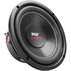 Car Vehicle Subwoofer Audio Speaker - 6.5 Non-Pressed Paper Cone, Black Plastic Basket, Dual Voice Coil 4 Ohm Impedance, 600 Watt Power, Foam Surround for Vehicle Stereo Sound System - Pyle PLPW6D
