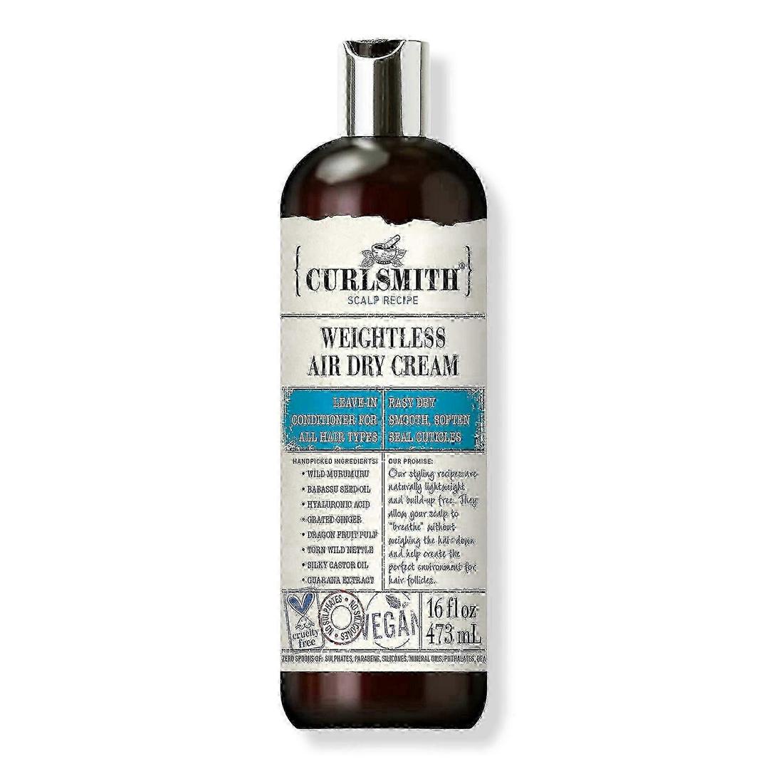 CURLSMITH Weightless Air Cream - Air Dry Curl Cream, Hydrating and Detangling, Best Leave-In for Dry Curly Hair, For All Curl Types, Vegan & Cruelty Free CURLSMITH Weightless Air Cream - Air Dry Curl Cream, Hydrating and Detangling, Best Leave-In for Dry Curly Hair, For All Curl Types, Vegan & Cruelty Free
