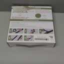 8ft Walnut Wood Cable Cover Floor, LZEOY Extension Cord Cover, Wire Cover for Floor, Flexible Cable Hider Floor, Power Wire Protector Prevent Cable Trips for Home, Offices, Hotel, Outdoor (W2"  L8')