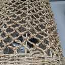 Rattan Pendant Lights Kitchen Island, Handwoven Boho Ceiling Pendant Light with Wicker Lampshade, Farmhouse Rustic Chandelier Hanging Lamp for Bedroom, Dining Room, Living Room, Entryway, Foyer