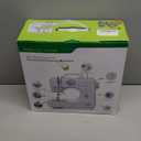 Sewing Machine for Beginners with 12 Built-in Stitches, Mini Sewing Machine with Foot Pedal, High-Low Speeds, Portable and Sewing Enthusiasts (505)