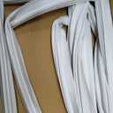 242193206 refrigerator door gasket Compatible With Frigidaire FFTR1814TW0 FFTR1821TW0 FFTR1821QW0 FFTR1814TWB FFTR1814QW0 FFTR1814QW2 FFTR1821TW6 FFTR1814LWM FFTR1814QW8B Refrigerator Door Seal