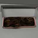 REECHO Ponytail Extension, 24" Claw Clip Ponytail Extension Wavy Ponytails Hair Extensions Jaw Clip on Pony Tails Natural Synthetic Hairpiece for Women Daily, Chestnut Brown with Golden Highlights