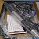 Ally Peaks Pull Up Bar for Doorway | Thickened Steel Max Limit 440 lbs Upper Body Fitness Workout Bar| Multi-Grip Strength for Doorway | Indoor Chin-Up Bar Fitness Trainer for Home Gym Portable (silver1)