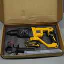 Cordless Rotary Hammer Drill for Dewalt 20V Battery, Brushless SDS-Plus 3 Joules Hammer Drill with 4 Modes, 360Auxiliary Handle and 5 Drill Bits for Concrete/Masonry(Tool Only)
