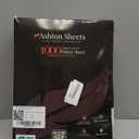 Extra Deep Pocket King Sheets 18-24 Inch 100% Egyptian Cotton 1000 Thread Count Sateen Weave Soft Breathable 4 PiecesKingLinen (1linen)