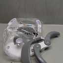 Baby Bath Seat for Babies 6 Months & Up Sitting Up,Infant Bath Seat with Temperature Alert+Open Backrest+on/Off Armrest,Toddler Bath seat Baby Bath Chair for Bathtub,Tub,Sink Grey