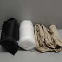 Favoyard Outdoor Seat Cushion Set 19 x 19 Inch Waterproof & Fade Resistant Patio Furniture Cushions with Removable Cover Deep Seat & Back Cushion with Handle and Adjustable Straps for Chair Sofa Couch (Beige)