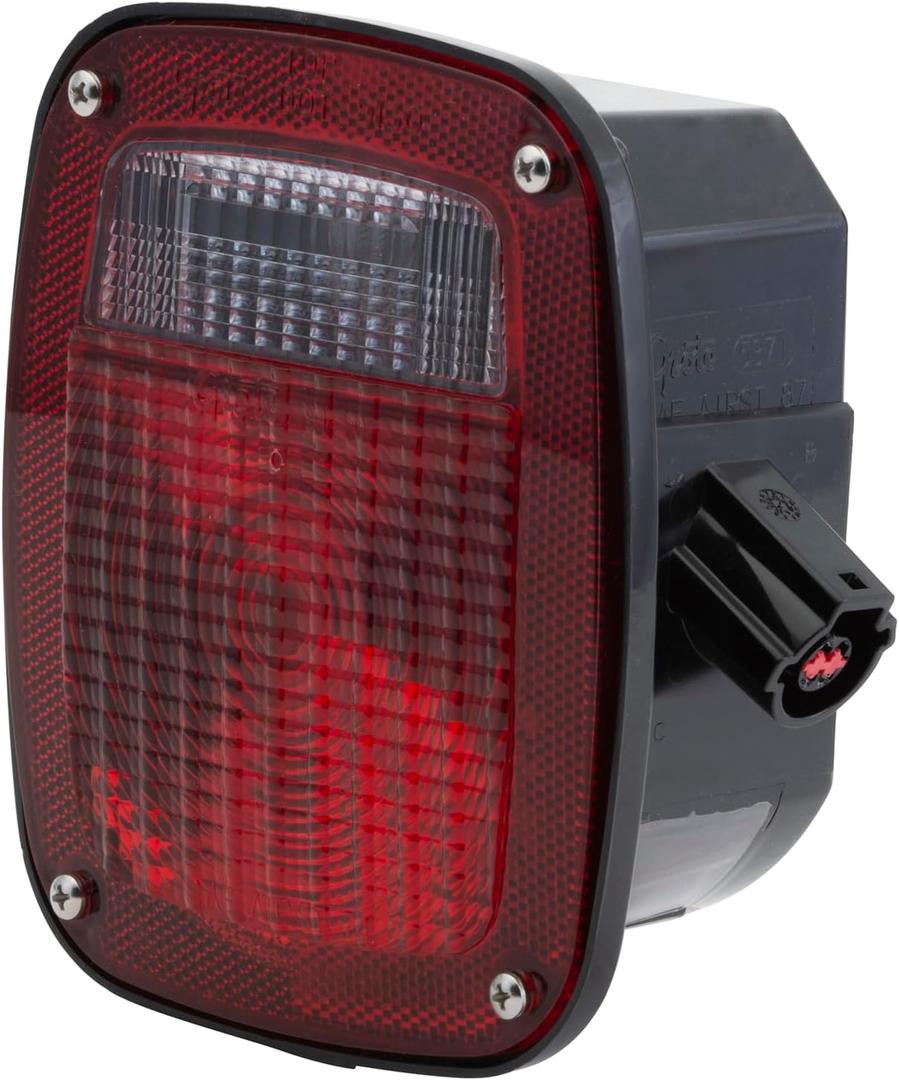 53782 Ford Stop Tail Turn Box Light (RH w/ License Window)