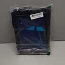 SEYMAC stock Case for iPad 9th/ 8th/ 7th Generation 10.2'', Shockproof with Screen Protector, Pencil Holder [360 Rotating Hand Strap] & Stand, for iPad 10.2 inch 2021-2019 (Black)