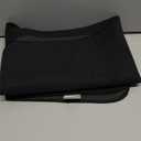 Bathroom Rugs Set 2 Pieces,Thin Bathroom Mats,Toilet Rugs,Quick Dry,Non-Slip,Machine Washable,Low Pile,Absorbent Bath Mats,Shower,Sink,Home Decor Accessories.Black,1'5"x2'3"+1'8"x2" U Shape