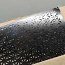 M-D Building Products 56006 12 in. x 24 in. x .020 in. Black Aluminum Sheet Union Jack