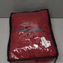 yescool Weighted Blanket for Adults (20 Lbs, 60X 80, Red Grey) Heavy Thick Bed Blanket Queen/Full Size for Sleeping Perfect for 190-210 Lbs, Cozy Gifts for Women, Machine Washable (Rose)