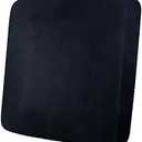 ANARACHON Leather Look Couch Cushion Covers Sofa Seat Slipcovers Sets Couches Furniture Protector for Sectional Armchair Loveseat Pets Kids Stretch Spandex Fabric ( Cushion Armchair, Navy), Pack of 2