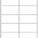 White Shipping 10 Labels Per Sheet, with Self Adhesive, FAB Labels for Laser and Inkjet Printers, Label Size 4 x 2 Inches, 10 Per Sheet (200 Sheets)