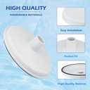 SP1106 Pool Skimmer Vacuum Plate for Hayward Swimming Pool Skimmers SP1082 1084 1085 1075, Pool Vacuum Skimmer Adapter Cover