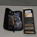 CIICII Hair Cutting Scissors Shears Kit, Professional Barber Haircut Scissors Set (6.7 Inch Hair Beard Hairdressing Trimming Haircutting Thinning Shears) for Men Women Hairdresser Home Salon (Silver)