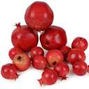 Artificial Pomegranates Fake Fruits Foam Plastic Pomegranates Decorations Faux Simulation Pomegranates Decor Home House Kitchen Party Wedding Decoration