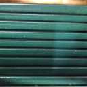 10 Pack Metal Fence Posts, 4ft Heavy Duty U-Post, Green Garden Stakes, No-Dig Post Anchors for Wire Fences, Temporary Fencing, Electric Fence, and Corner Support