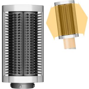 Firm Smoothing Brush for Dyson Airwrap, Hair Stying Drying Comb for Frizee-Prone Hair to Smoothing and Straight, Replacement Attachment for Part No.971892-08