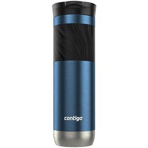 Contigo Byron 2.0 Stainless Steel Travel mug with Snapseal Lid and Grip, 24oz, Blueberry, BPA Free and Leak Proof