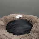 WESTERN HOME WH Calming Dog & Cat Bed, Anti-Anxiety Donut Cuddler Warming Cozy Soft Round Bed, Fluffy Faux Fur Plush Cushion Bed for Dogs and Cats (30.0"l x 30.0"w x 8.0"th) (Brown)