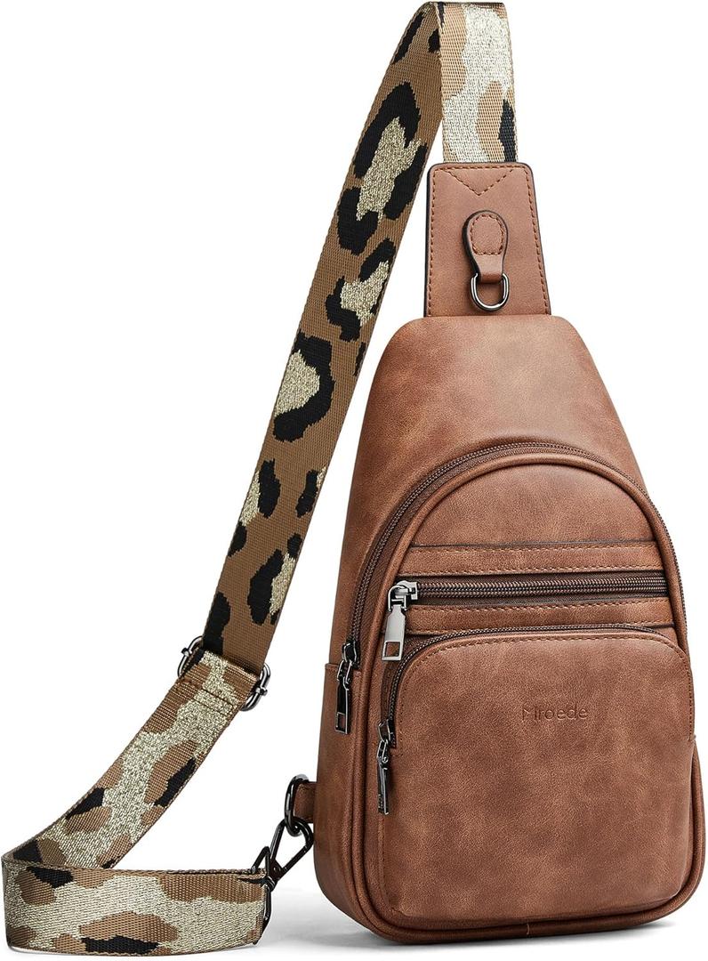 Sling Bag Crossbody Bags for Women Fanny Packs Purse Backpack Casual Daypacks for Travel Work Shopping