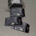 SUPVAN LP5120M Continous Label Maker Tape Adapted Label Print Paper 8 Packs Size 0.47in x 13.12ft Thermal Laminated Waterproof Self-Adhesive Multipurpose Labeling Tape Replacement Black on White