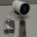 Mini Projector with WiFi and Bluetooth, Support 4K 1080P 170 ANSI Auto Keystone Correction, 210 Rotatable Portable Projector, 25"-110" Screen Video Projector for Smartphone/Laptop (HY300Ultra)