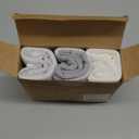 Sweety Fox 3-Pack Organic Baby Swaddles - Swaddles for Newborns, Infant 0-3 Months, Baby Girls, Boys, Soft & Snug Newborn Nursery Swaddling Blankets (Mist)