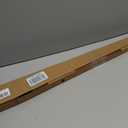 Ivilon Drapery Window Curtain Rod - End Cap Style Design 1 Inch Pole. 48 to 86 Inch Color Warm Gold