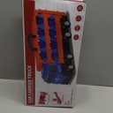 78-Inch Cars Trucks Toys for Toddler 1-3 2-4 3-5 4-7 Years Old Boys Kids, Transport Truck Toy with 24 Pcs Die-Cast Cars, Toys Gifts for 3 4 5 6 Year Old Boy, Toddler Boy Toy Ages 3-5 4-7