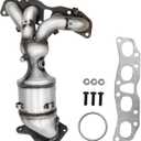JT Exhaust Catalytic Converter Compatible with Nissan Altima 2007 2008 2009 2010 2011 2012 2.5L Front (EPA Compliant) (Standard EPA Grade)