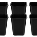 7 Pack Small Trash Can,  Garbage Can Bin Plastic Waste Basket Barrel for Bedroom, Kitchen, Bathroom, Office