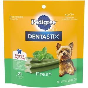 Pedigree, Toy and Small Fresh Treats for Dogs, 21 Count