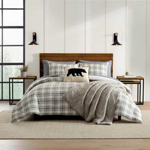 Eddie Bauer - Queen Size Comforter Set with Matching Shams
Soft and Cozy, All-Season Comfort, Lightweight Warmth, Bedroom Layering, Easy Care, Everyday Bedding Essential