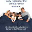 Cal King Size 4 Piece Sheet Set - Comfy Breathable & Cooling Sheets - Hotel Luxury Bed Sheets for Women & Men - Deep Pockets, Easy-Fit, Soft & Wrinkle Free Sheets - Navy Blue Oeko-Tex Bed Sheet Set