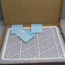 Pet Awesome Dog Potty Tray/Puppy Pee Pad Holder 25”x20” Indoor Wee Training for Small and Medium Dogs