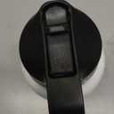 Hydro Flask Water Bottle - Insulated Stainless Steel - Wide Mouth Flex Straw Lid, Non Spill, Leakproof and Refillable in 32 Oz White