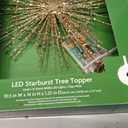 3 x LED Starburst Tree Topper 