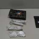 JM 5 Pack Oval Reading Glasses for Women, Trendy Blue Light Blocking Computer Readers with Spring Hinges